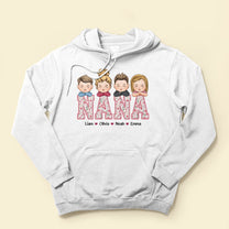 Floral Nana - Personalized Shirt