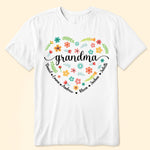 Flower Grandma - Personalized Shirt