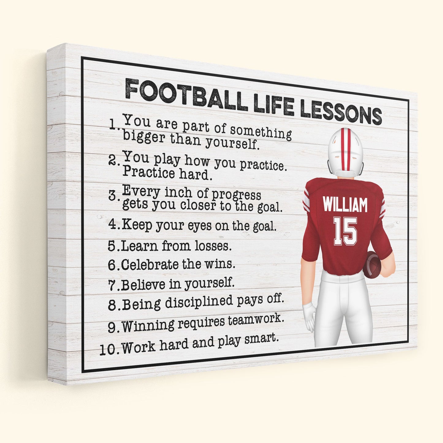 Life Really is a Game of Inches. Life-long lessons from football