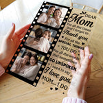 For All The Times That I Forgot To Thank You - Personalized Acrylic Photo Plaque