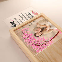 For All The Times That We Forget To Thank You - Personalized Photo Frame Light Box