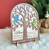 Forever Grateful - Personalized Wooden Plaque