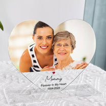 Forever In My Heart - Personalized Acrylic Photo Plaque