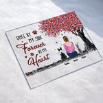 Forever In My Heart - Personalized Acrylic Plaque - Memorial, Ceremony Gift For Pet Loss Owner, Dog & Cat Lover