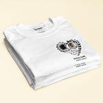 Forever In My Heart - Personalized Photo Shirt - Birthday Mother's Day Memorial Gift For Daughter, Son, Mom, Dad