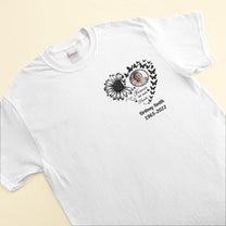 Forever In My Heart - Personalized Photo Shirt - Birthday Mother's Day Memorial Gift For Daughter, Son, Mom, Dad