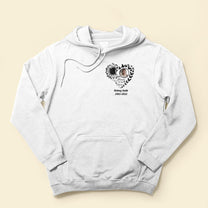 Forever In My Heart - Personalized Photo Shirt - Birthday Mother's Day Memorial Gift For Daughter, Son, Mom, Dad