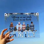 Forever In Our Hearts - Personalized Acrylic Plaque