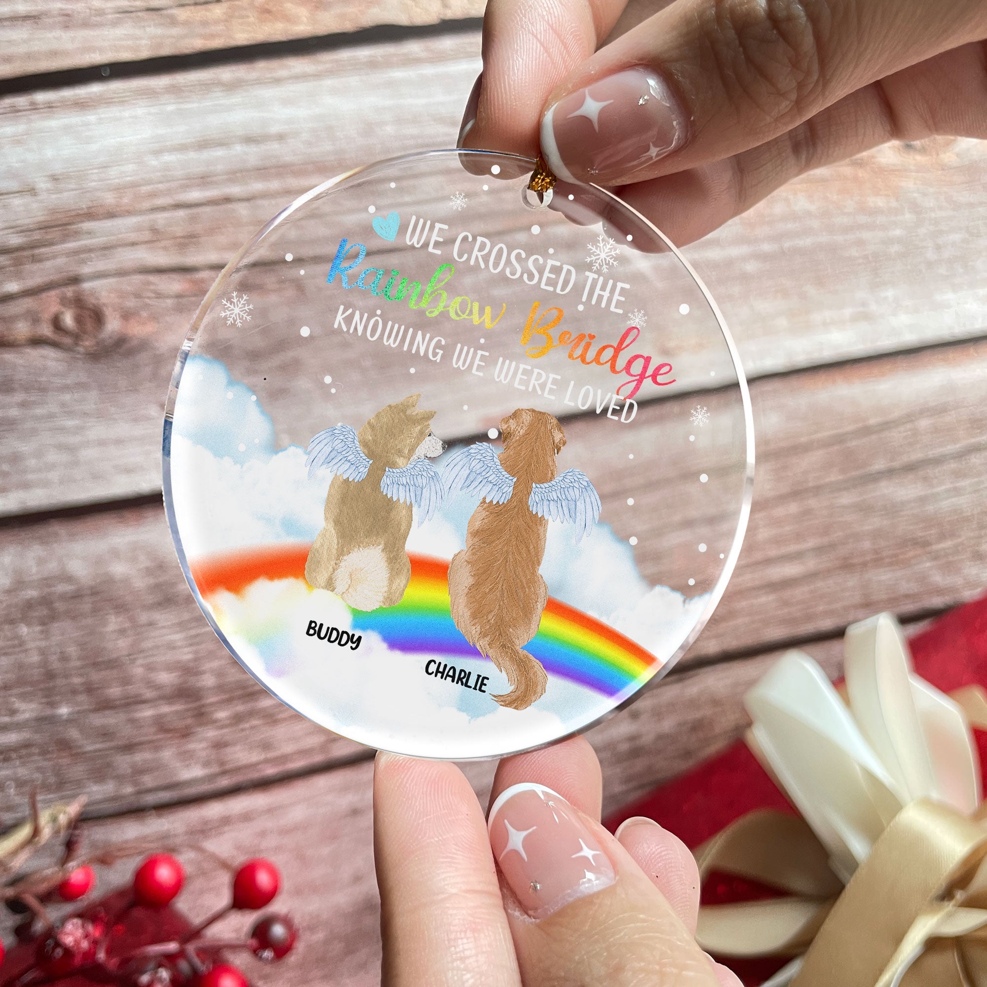 Forever Loved - Personalized Acrylic Ornament