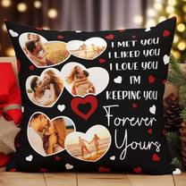 Forever Yours - Personalized Photo Pillow (Insert Included)