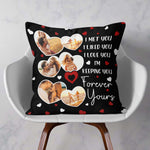 Forever Yours - Personalized Photo Pillow (Insert Included)