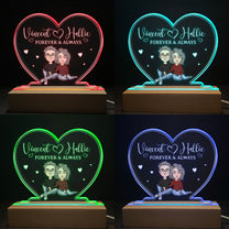 Forever & Always - Personalized LED Light