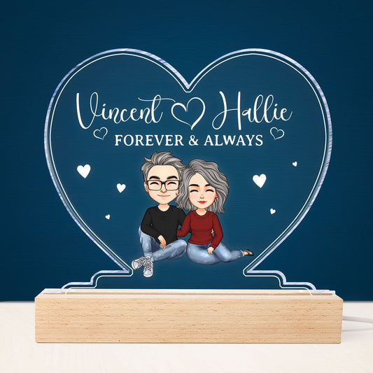 Forever & Always - Personalized LED Light