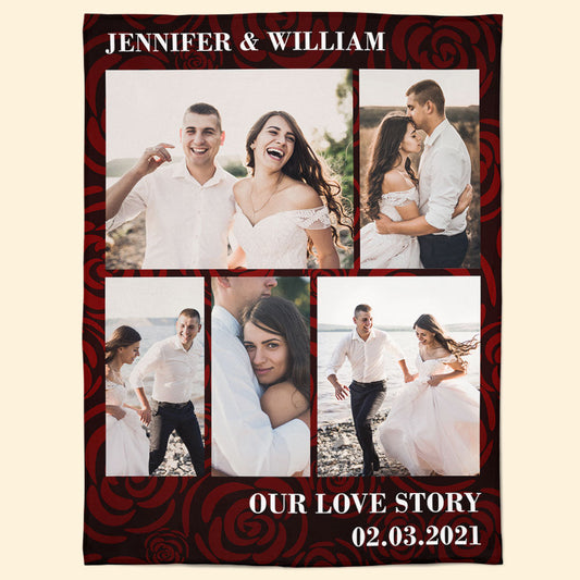 Forever & Always - Personalized Photo Blanket