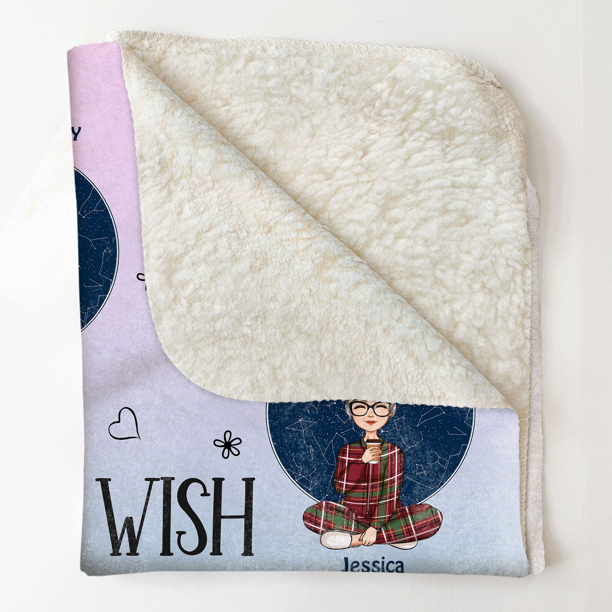 Friendship I Wish You Lived Next Door - Personalized Blanket