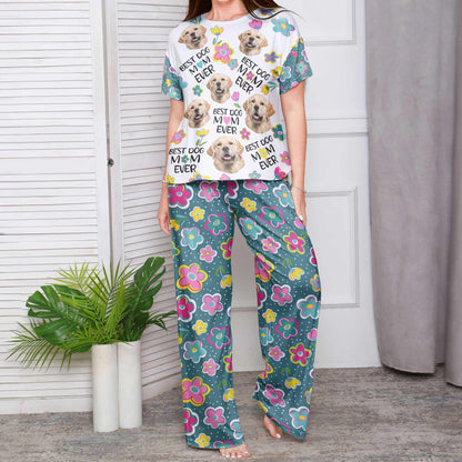 Fur Mom - Personalized Photo Pajama Shorts Set