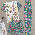 Fur Mom - Personalized Photo Pajama Shorts Set