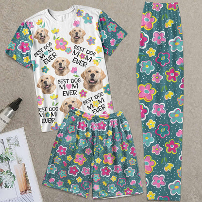 Fur Mom - Personalized Photo Pajama Shorts Set