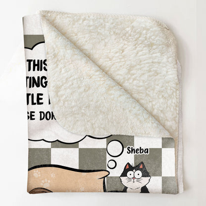 Getting Ourselves A Little Nap Blanket - Personalized Blanket