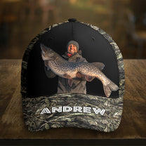 Gift For Fishing Lovers - Personalized Photo Classic Cap