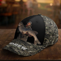 Gift For Fishing Lovers - Personalized Photo Classic Cap