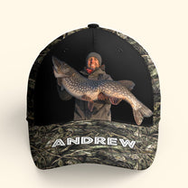 Gift For Fishing Lovers - Personalized Photo Classic Cap