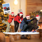 Gift For Friend - Personalized Friends Photo Ornament - Gift For Friend