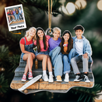 Gift For Friend - Personalized Friends Photo Ornament - Gift For Friend