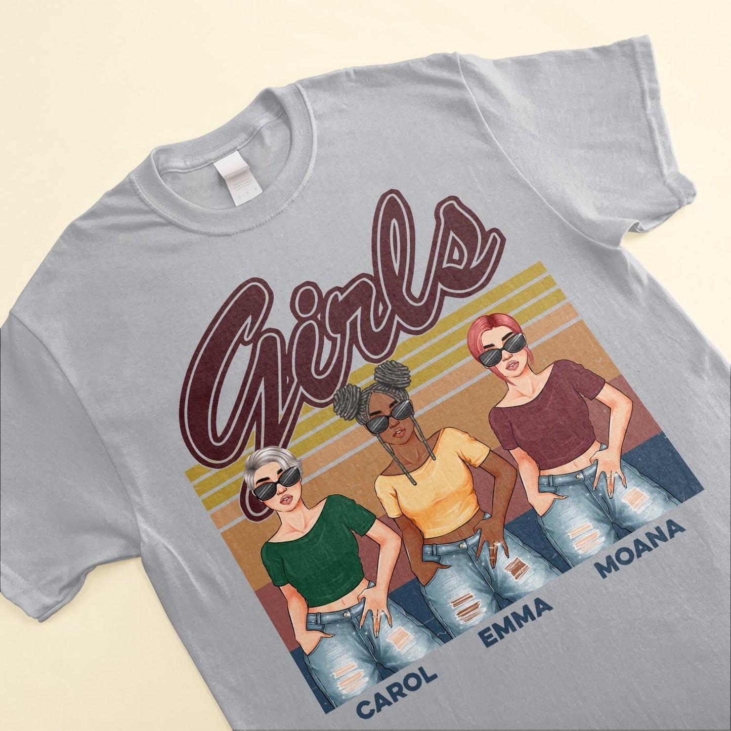 Girls - Personalized Shirt - Gift For Friends