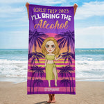 Girls' Trip 2026 - Personalized Beach Towel