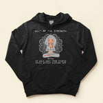 Give Me The Strength - Personalized Shirt - Birthday Gift For Yoga Lover - Yoga Girl Illustration