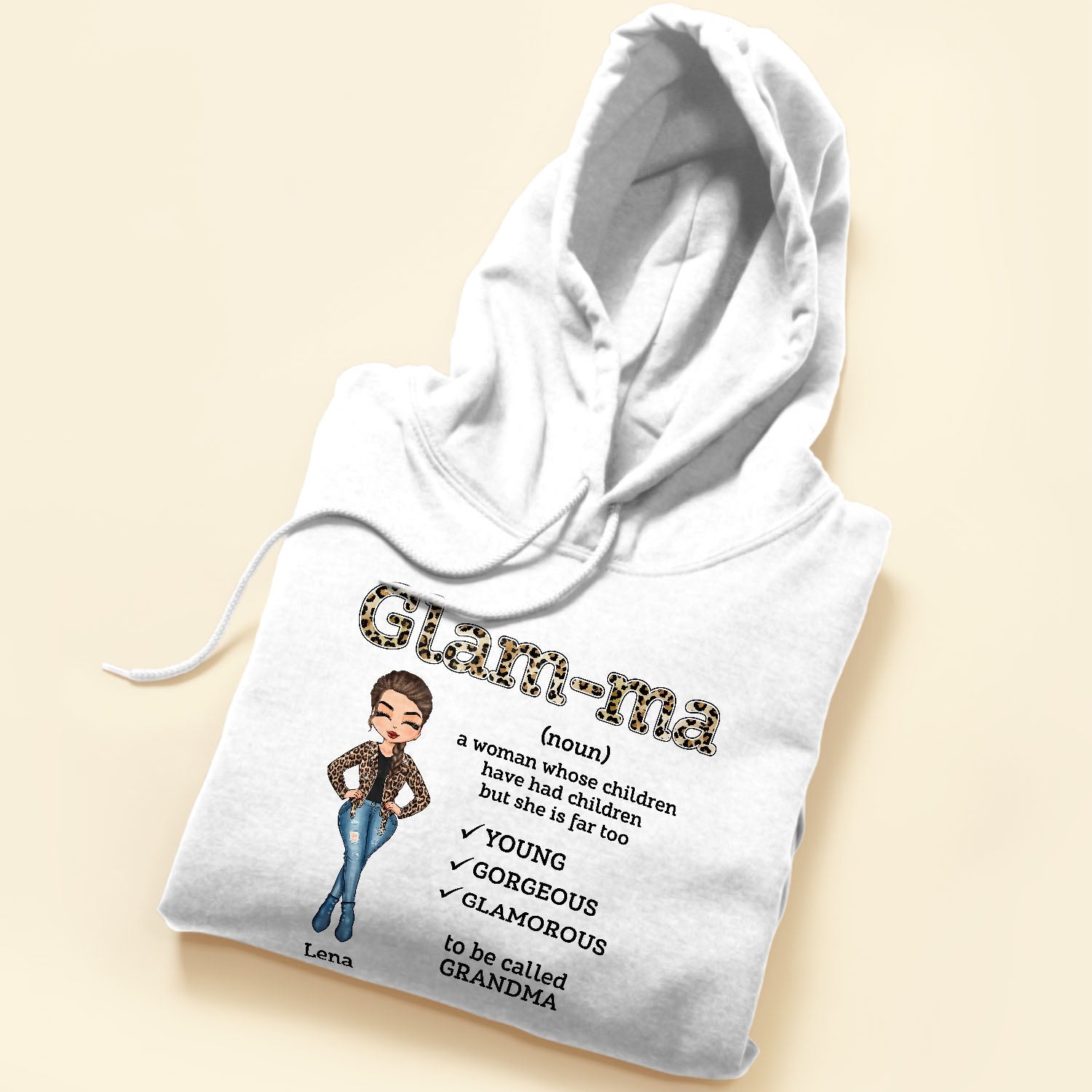 Glam-Ma - Personalized shirt - Mother's Day Gift For Grandma, Nana, Mimi