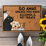 Go Away - Personalized Doormat