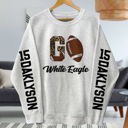 Go Football Team - Personalized Sweatshirt