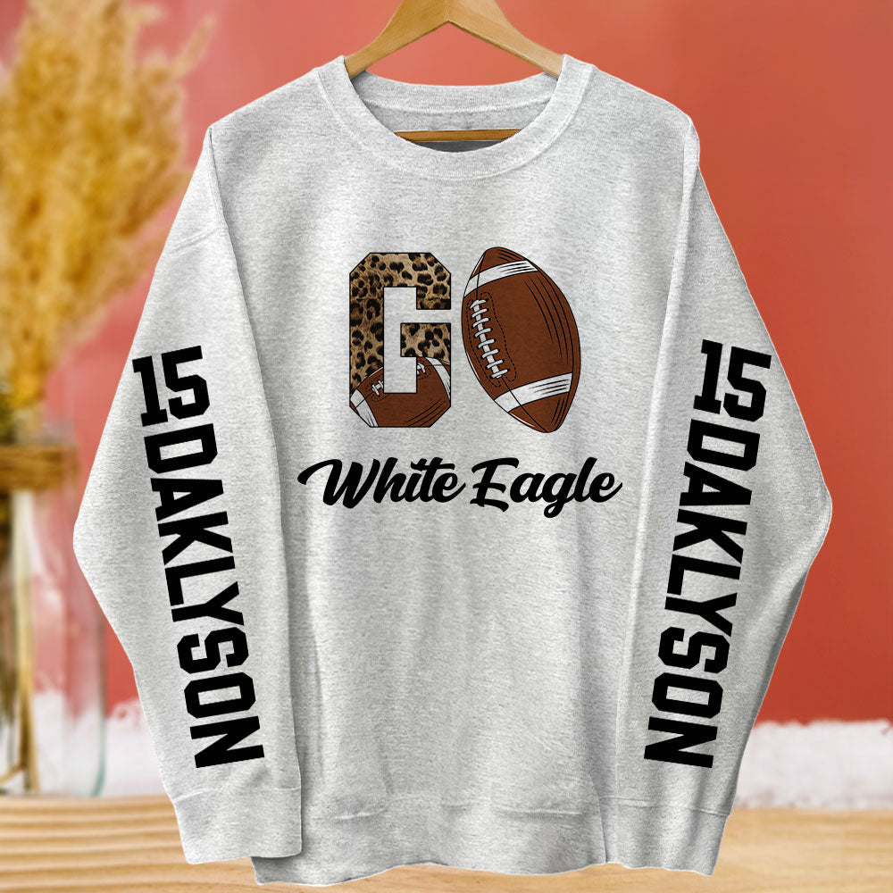 Go Football Team - Personalized Sweatshirt