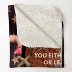 Go Forth And Aim For The Skies - Personalized Photo Blanket