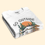 Go Outside Worst Case Scenario, A Bear Kills You Camping - Personalized Shirt