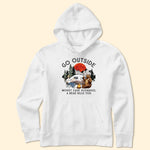 Go Outside Worst Case Scenario, A Bear Kills You Camping Version 2 - Personalized Shirt