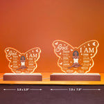 God Says I Am - Personalized LED Light