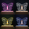 God Says I Am - Personalized LED Light