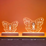 God Says I Am - Personalized LED Light