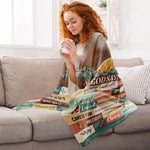 God Says You Are Bible Verses For Daughter, Son - Personalized Photo Blanket