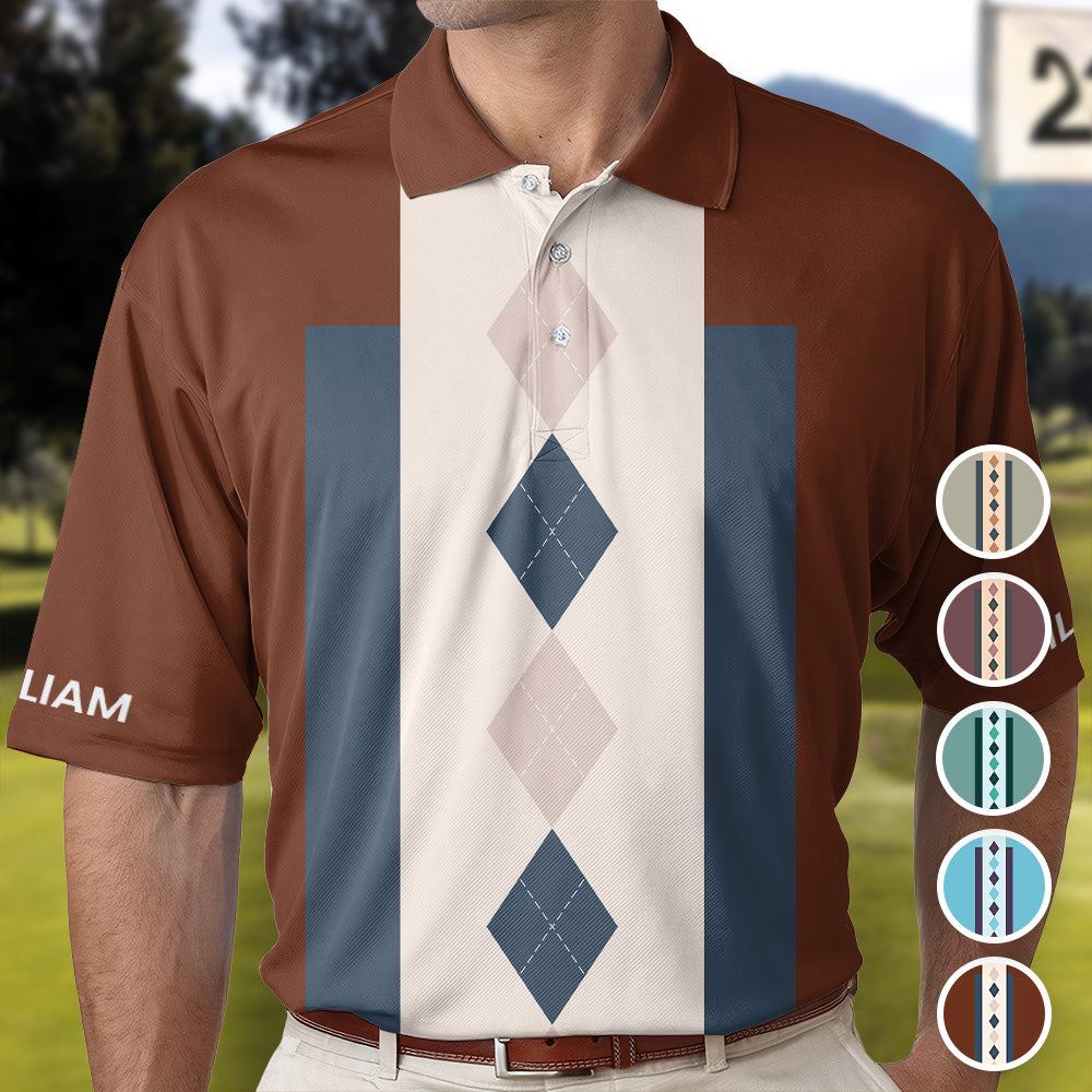 Custom Pattern Polo Polo Shirt – Macorner