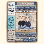 Good Night Baby, Sleep Tight - Personalized Blanket