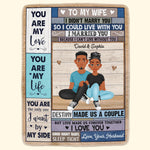 Good Night Baby, Sleep Tight - Personalized Blanket