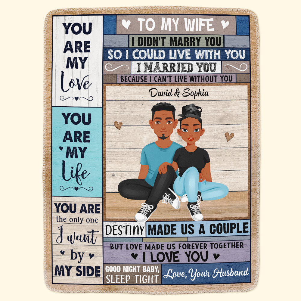 Good Night Baby, Sleep Tight - Personalized Blanket
