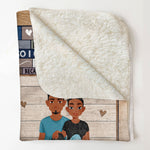 Good Night Baby, Sleep Tight - Personalized Blanket