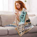 Good Night Baby, Sleep Tight - Personalized Blanket