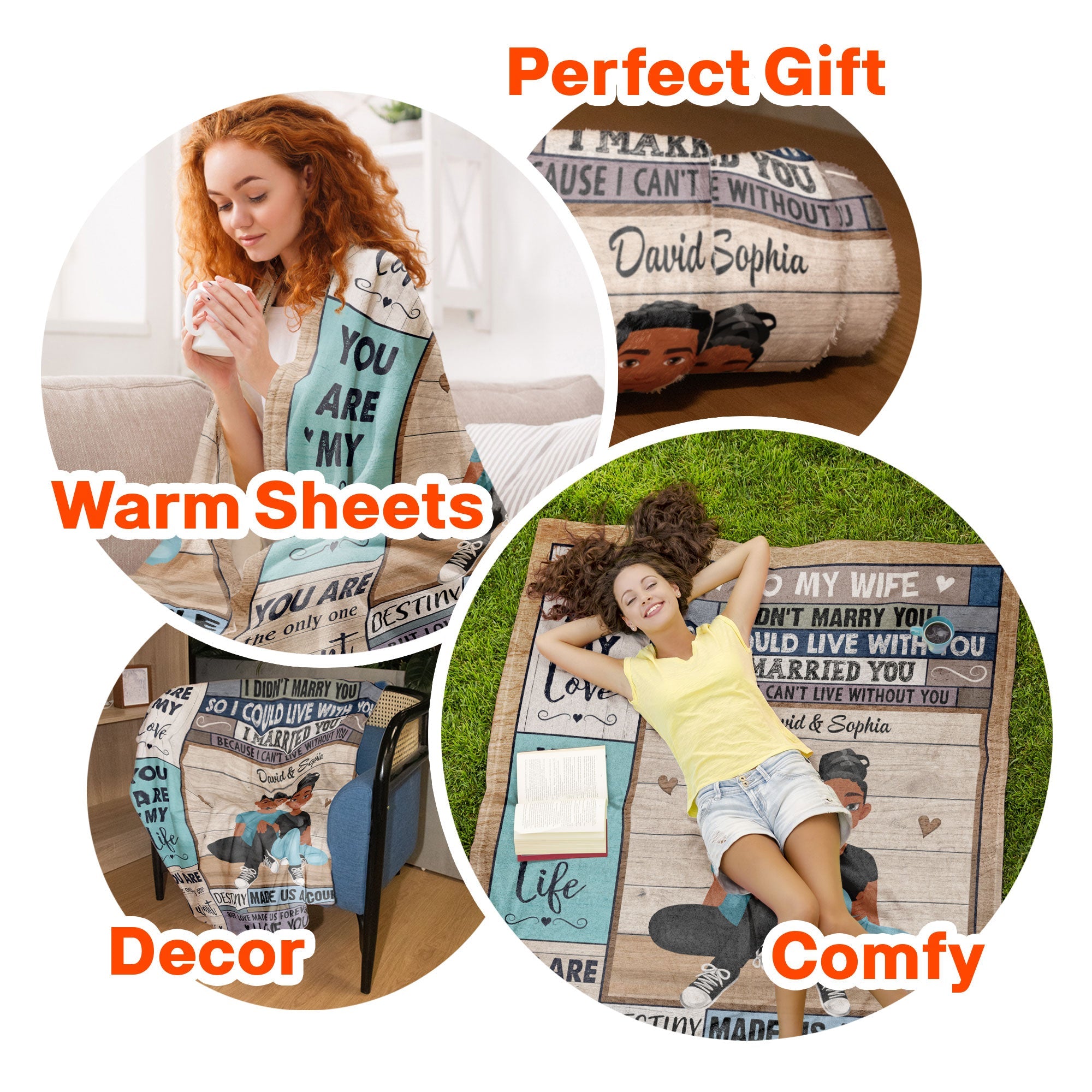 Good Night Baby, Sleep Tight - Personalized Blanket