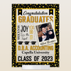Congratulation Graduates - Personalized Acrylic Photo Plaque